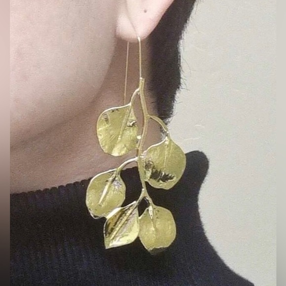 ✨3for$38  Zara Drop Leaf Earrings - Picture 12 of 16